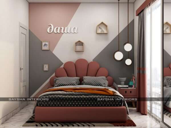 Bedroom With Customized Design